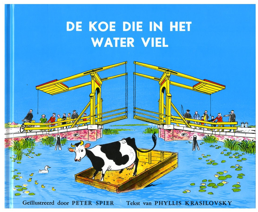 De koe die in het water viel
